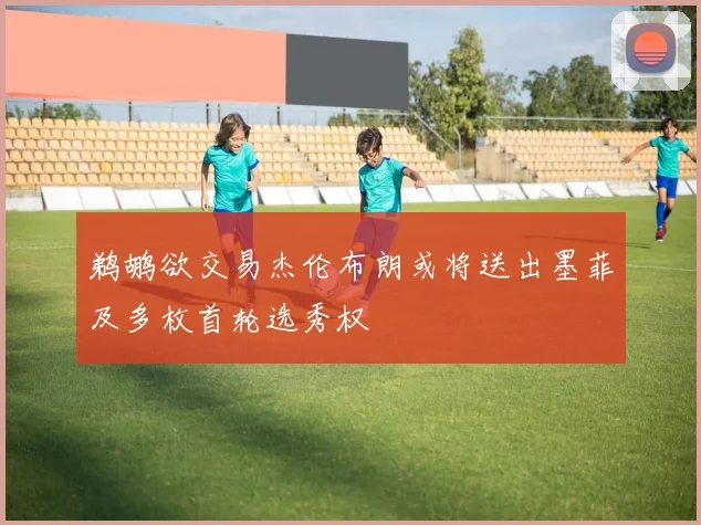 鹈鹕欲交易杰伦布朗或将送出墨菲及多枚首轮选秀权